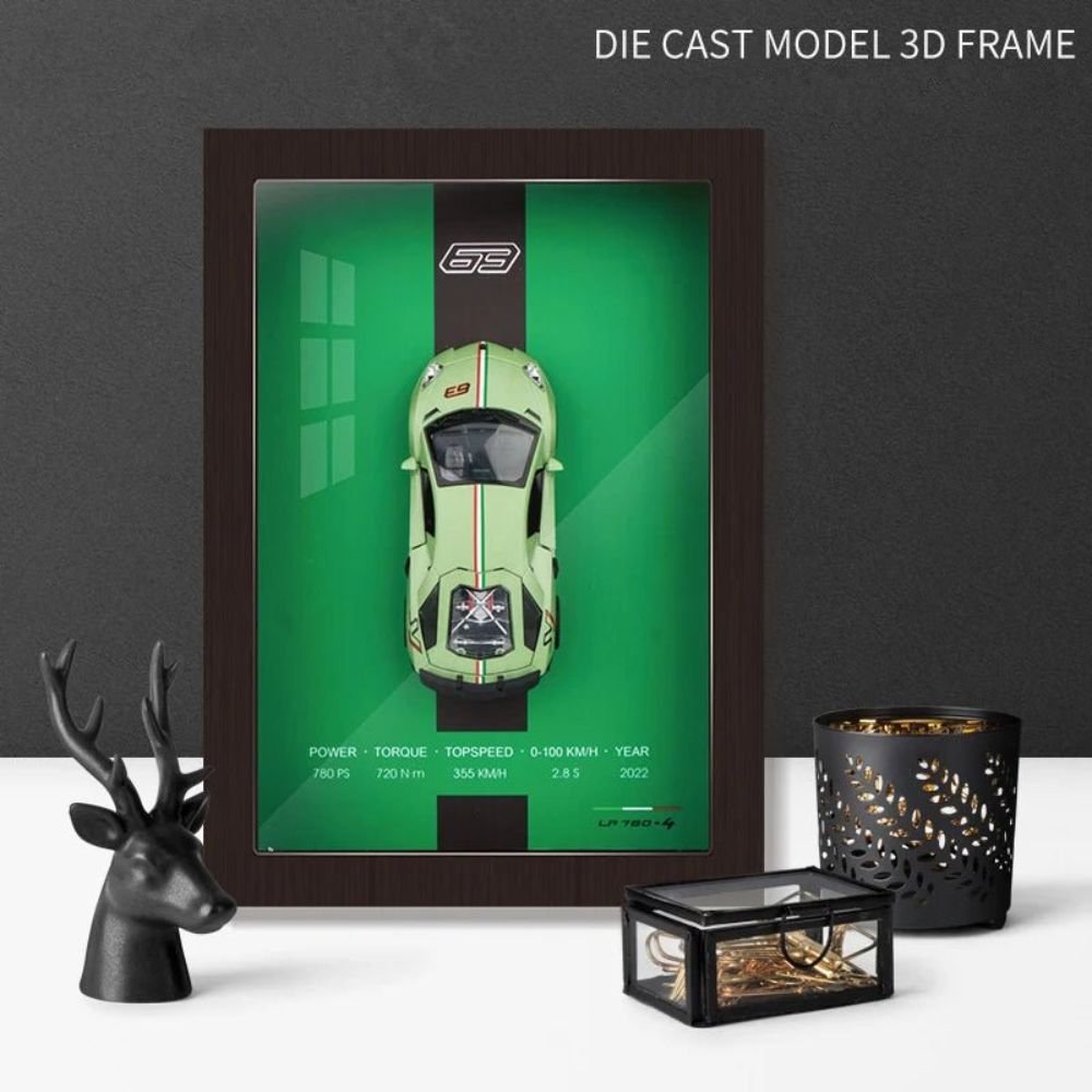 FrameYourWheels™ 3D Diecast Car Frame